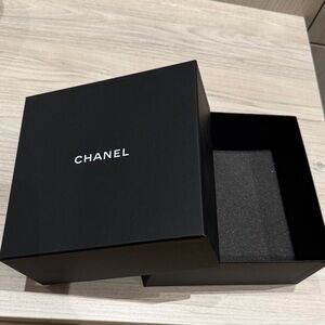 Empty Chanel Box 7*7*2.75 Includes Shopping Bag